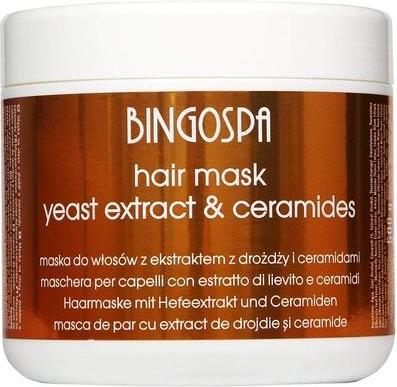 Image du produit BingoSpa Masque capillaire antipelliculaire à l'extrait de levure et aux céramides 500g