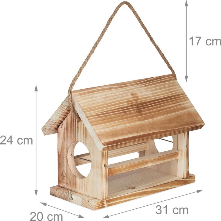 Produktbild Relaxdays Vogelfutterhaus