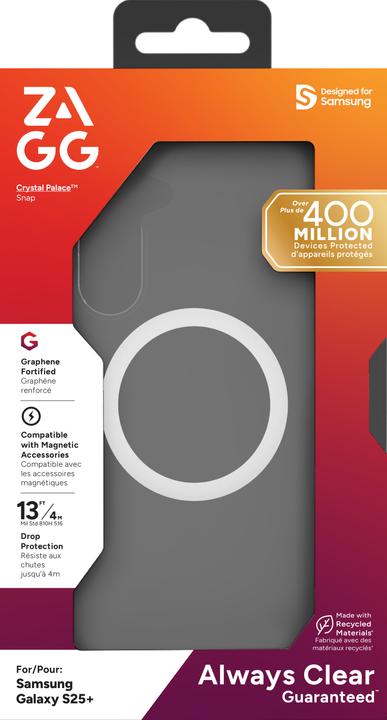 Image du produit Zagg Crystal Palace Snap (Samsung Galaxy S25+)