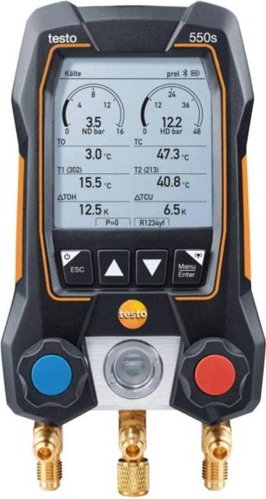 Produktbild Testo Kältemittel Messgerät 550 Set Füllschläuchen