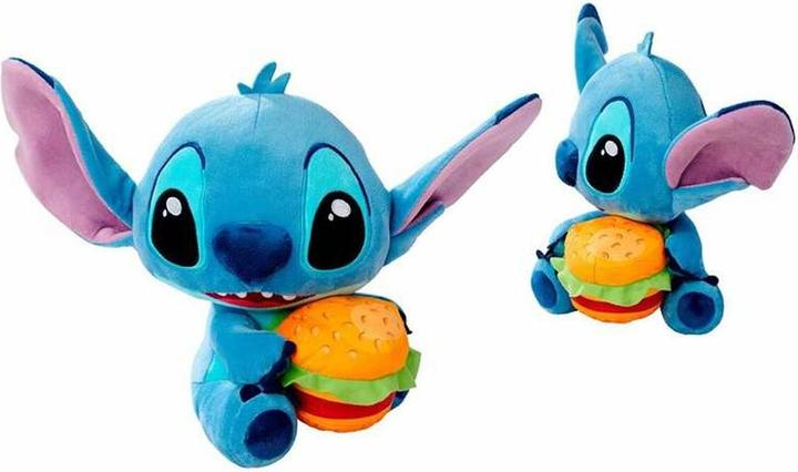 Image du produit Simba Disney Stitch avec burger, 25cm (25 cm)