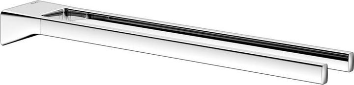 Keuco AVENO towel rail, 450 mm depth, 2-arm, rigid