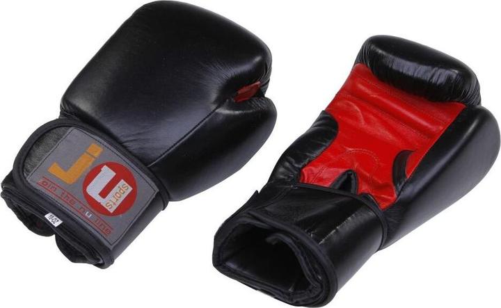 Actual product image Ju-Sports Boxing gloves black / red (10 OZ, One size)