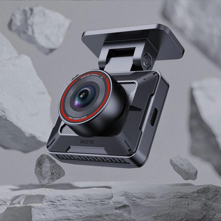 Produktbild DOD Wideorejestrator Tech Kamera samochodowa AKEEYO P1 wideorejestrator FullHD 30fps - czarna (Full HD)