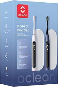 Image du produit Clean OCLEAN Brosse à Dents Électrique X Lite S Duo Set Bleu Foncé+Gris