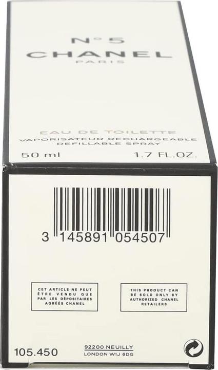 Produktbild Chanel N°5 Refillable (Eau de Toilette, 50 ml)