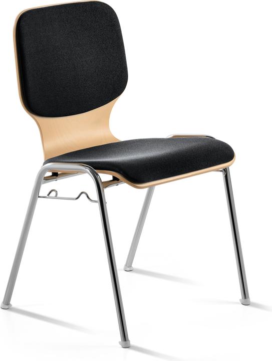 Produktbild Stapelstuhl myDARIO 2116 01 26 397 schwarz Stoff