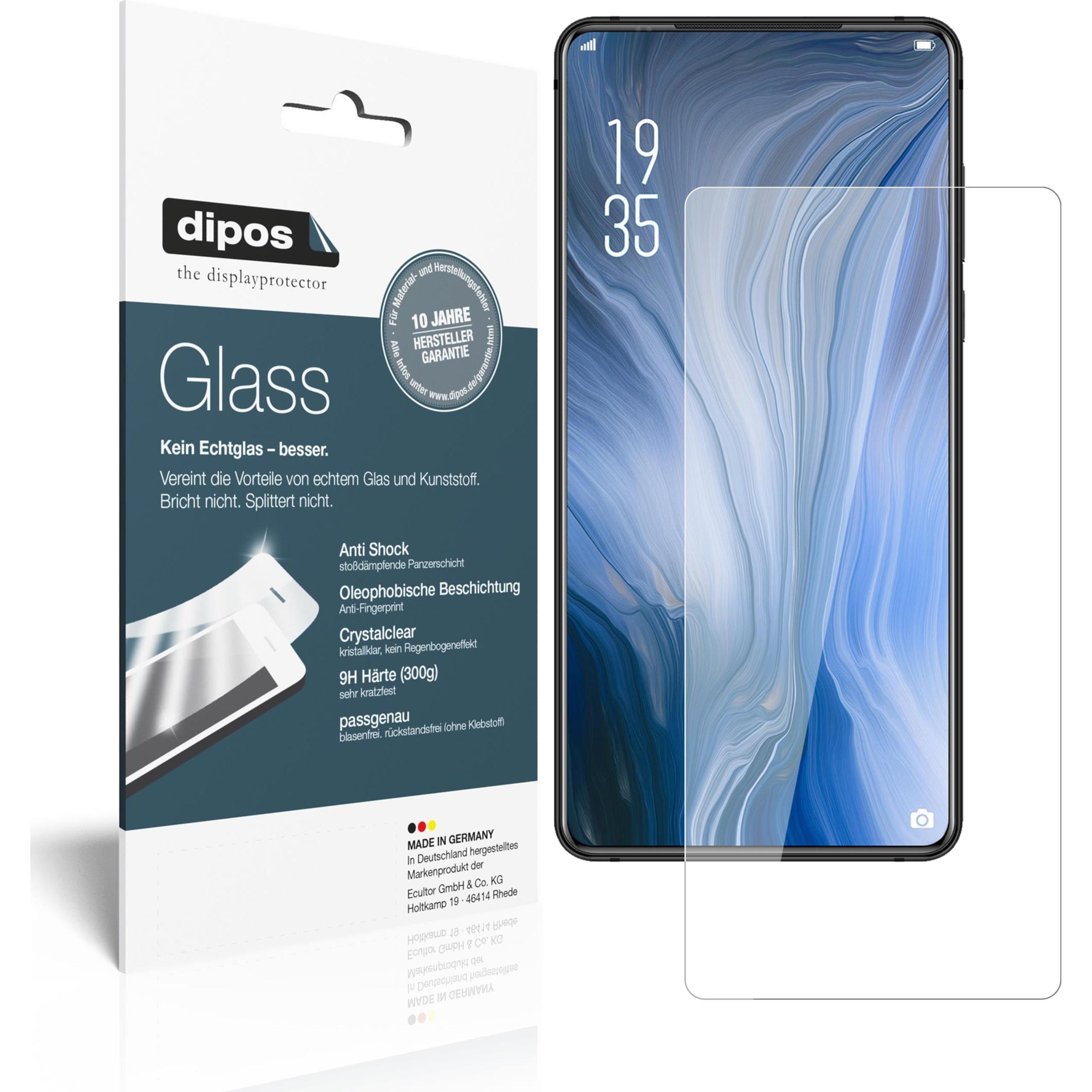Dipos Displayschutz Anti-Shock (2 Stück, BQ Aquaris U2), Smartphone Schutzfolie, Transparent