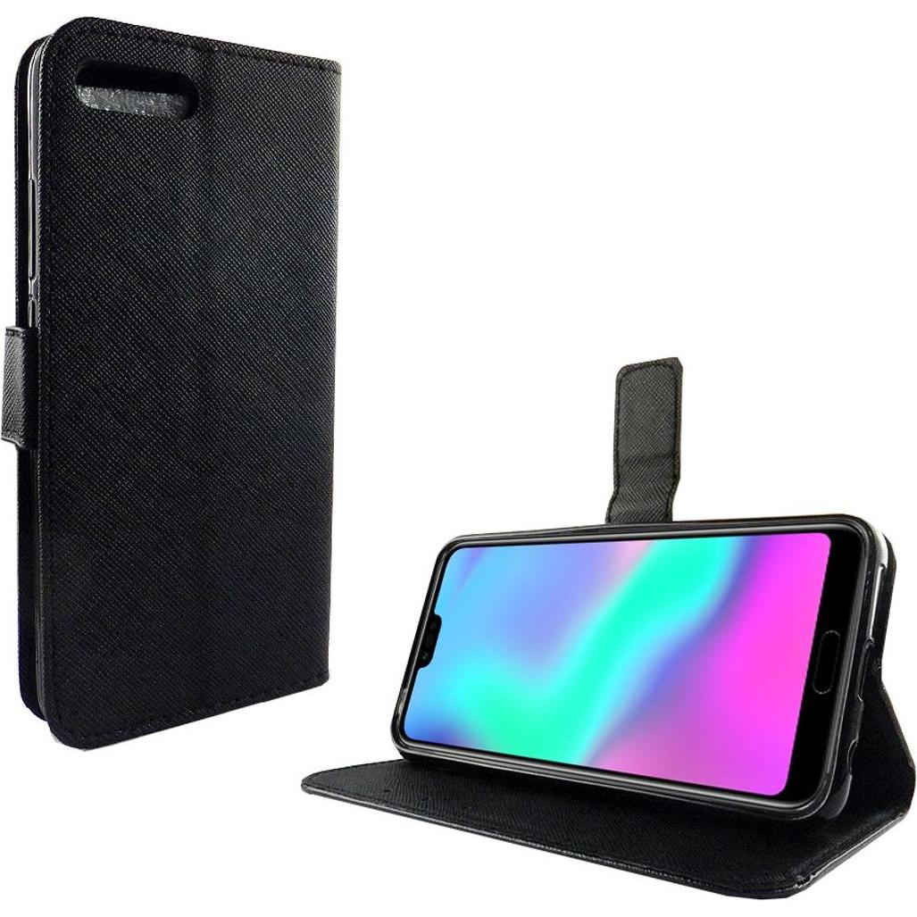 König Design Hülle Handy Schutz für Huawei Honor 10 Case Cover Tasche Wallet Etui Handyhülle (Honor 10), Smartphone Hüll...