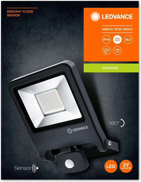 Produktbild Ledvance Endura Flood Sensor (4500 lm, IP44)