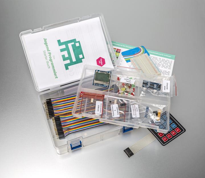 Immagine prodotto Coding World Starter Kit di programmazione giovanile 2.0 (Tesserini, Display, Vari, Kit elettronica, Componente di potenza)