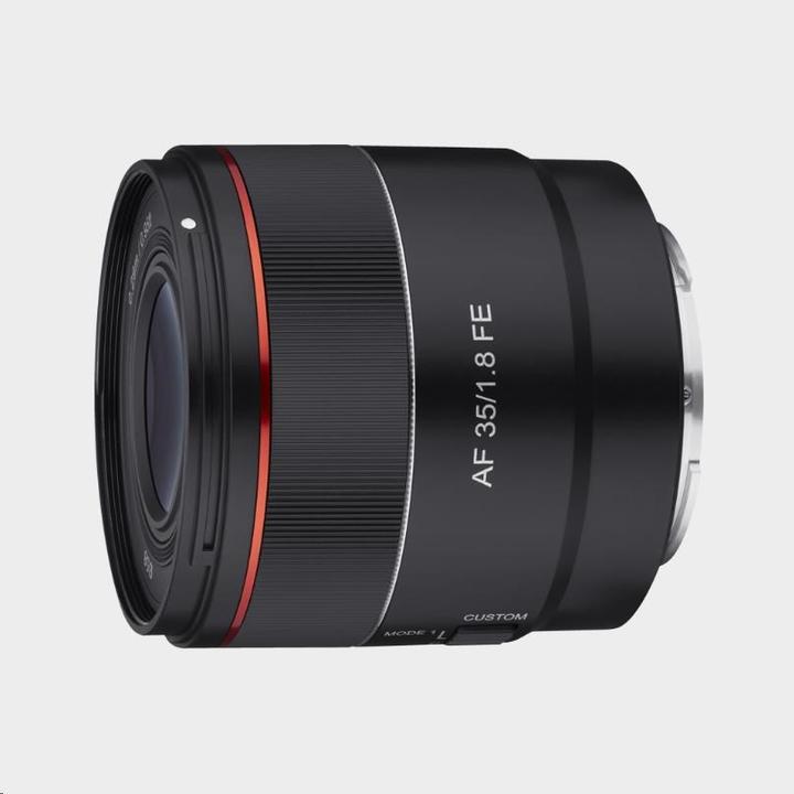 Actual product image Samyang AF 35mm f/1.8 FE (Sony E, full size, APS-C / DX)
