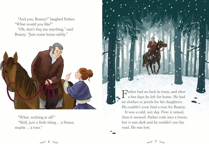 Produktbild Usborne English Readers Level 1: Beauty and the Beast (Englisch, Mairi Mackinnon, 2017)