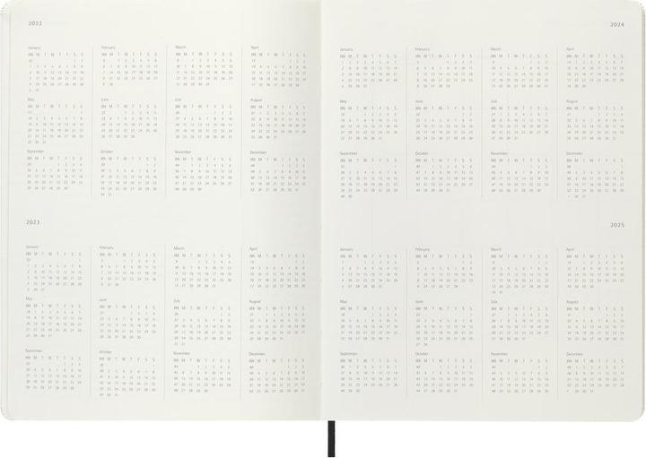 Actual product image Moleskine Calendar Lor.Petrantoni XL (25 x 19 cm, English)