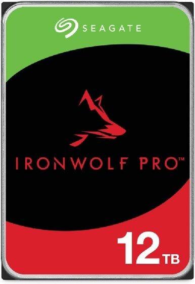 Image du produit Seagate Ironwolf PRO Enterprise NAS HDD /s SATA cache 3.5inch for N (12 To, 3.5", CMR)