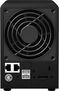 Actual product image Synology DS712+, NAS DiskStation for 2 hard drives