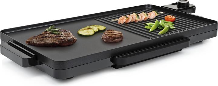 Produktbild Tristar Tischgrill - 2000 Watt, Antihaftbeschichtung, Fettauffangbehälter, 49 x 27 cm Grillfläche