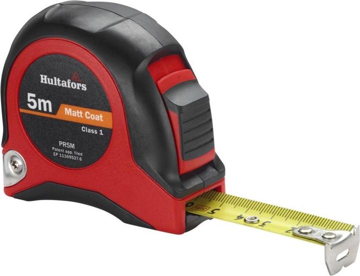 Actual product image Hultafors Short steel belt PR 5M, class 1. 5m yellow steel belt 19mm wide (5 m)