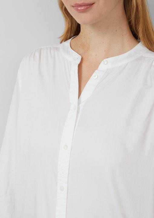 Immagine prodotto s.Oliver Bluse Stehkragen-Bluse aus leichtem Baumwoll-Satin (48)