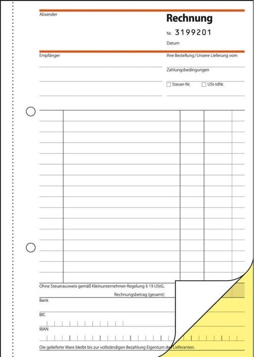 Actual product image Sigel SD130 Business form (30 x)