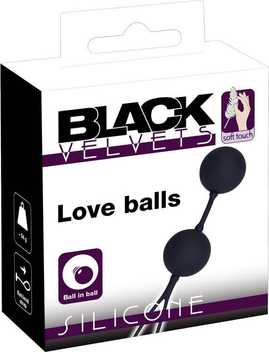 Produktbild Black Velvets Liebeskugeln
