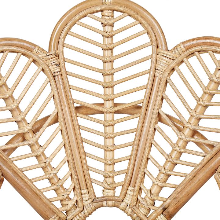 Produktbild Beliani Kinderstuhl Rattan natürlich Pfauform FLORENTINE II (Kinderstuhl)