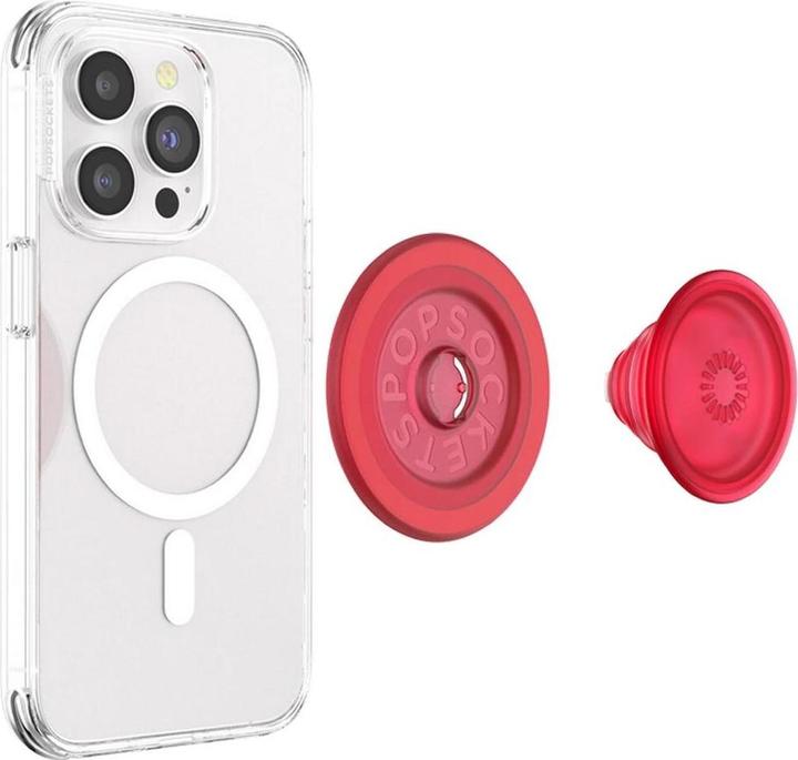 Produktbild PopSockets PopGrip MagSafe Round Blanchette Red