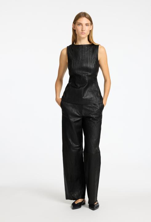Immagine prodotto Selected Femme Pantaloni in pelle a vita media (36)