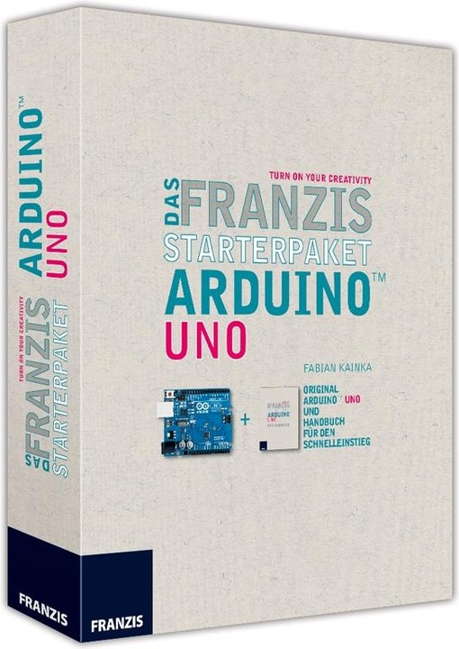 Actual product image Franzis The Arduino Starter Kit