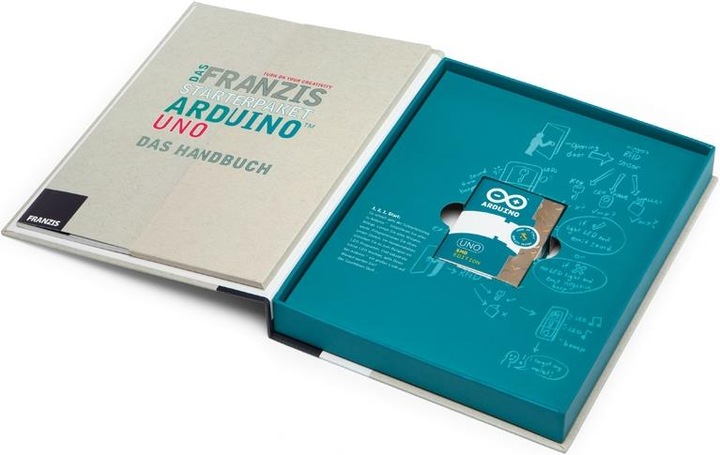 Actual product image Franzis The Arduino Starter Kit