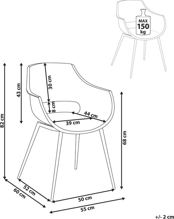 Actual product image Beliani Millers