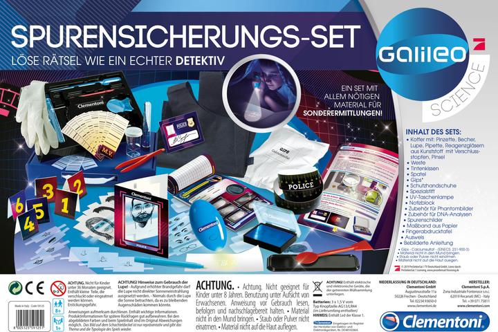 Produktbild Clementoni Spurensicherungs- Set