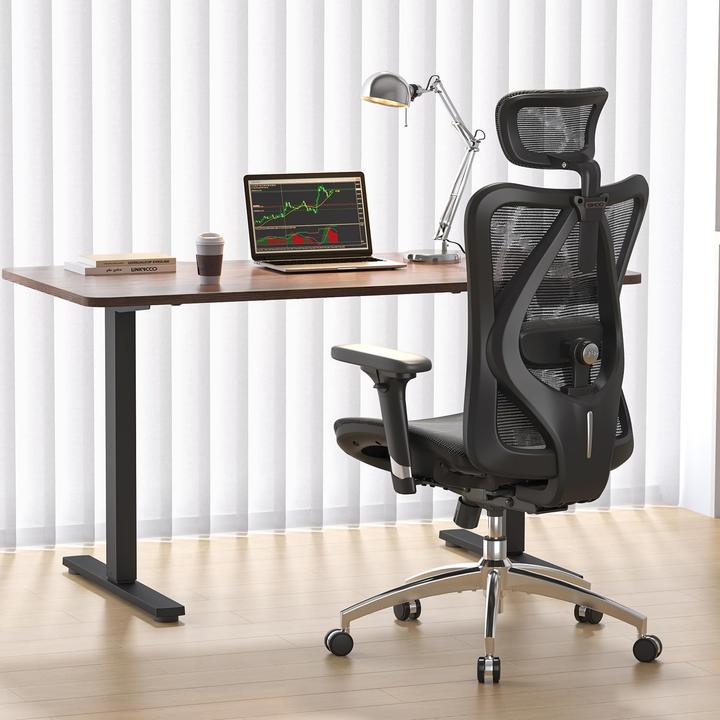 Actual product image Sihoo Ergonomischer Bürostuhl M57 mit 3D-Armlehnen und Lendenstütze
