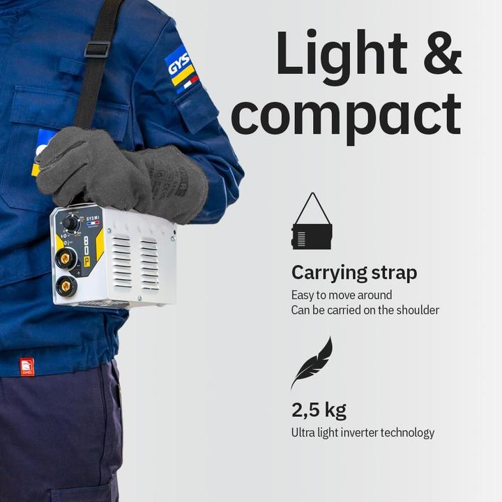 Image du produit GYS Soudeuse à onduleur, MI 80P