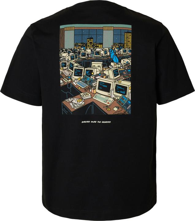 Actual product image Selected Homme Bedrucktes Regular Fit T-Shirt (L)