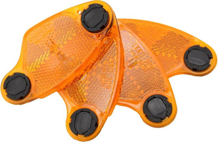 Busch & Müller Réflecteurs de rayons avec clip - Orange