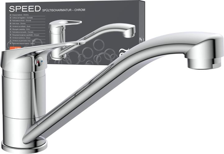 Produktbild Eisl Wasserhahn Küche SPEED Spültischarmatur Chrom Schwenkbar NI182SCR