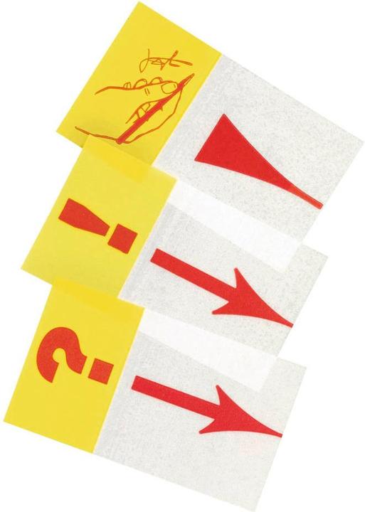 Actual product image Post-it Index Tabs Icon (43.20 x 25.40 mm)