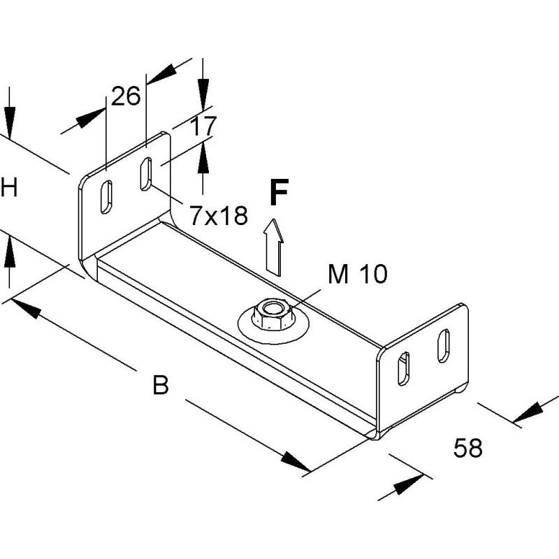 Thumbnail - Niedax, Möbelausstattung, Aufhängebügel (20 Stk.)