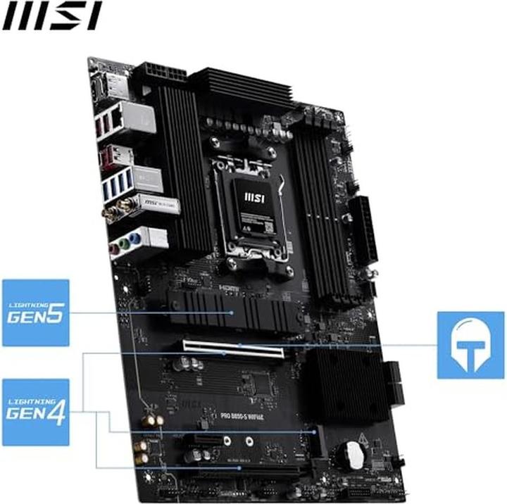 Produktbild MSI PRO B850-S WIFI6E (AM5, AMD B850, ATX)