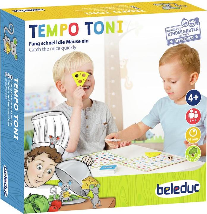 Produktbild Beleduc Tempo Toni (Deutsch, Englisch, 1 - 4 Spieler)