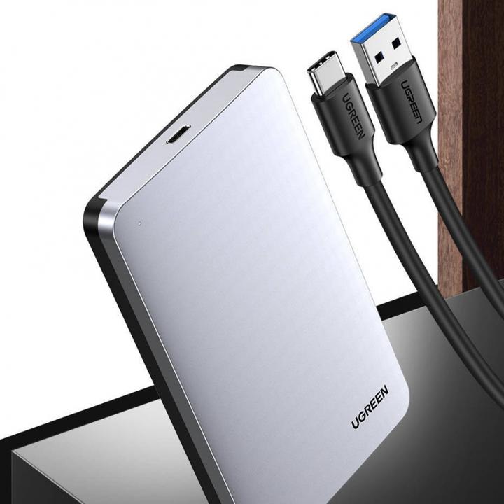 Productafbeelding Ugreen USB 3.1 Type-C HDD/SSD Aluminium Behuizing 2,5" (2.5")