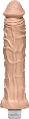 Produktbild Doc Johnson The Naturals - Heavy Veined Dong Twist Bottom