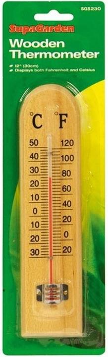 Image du produit Supa Garden Thermomètre en bois