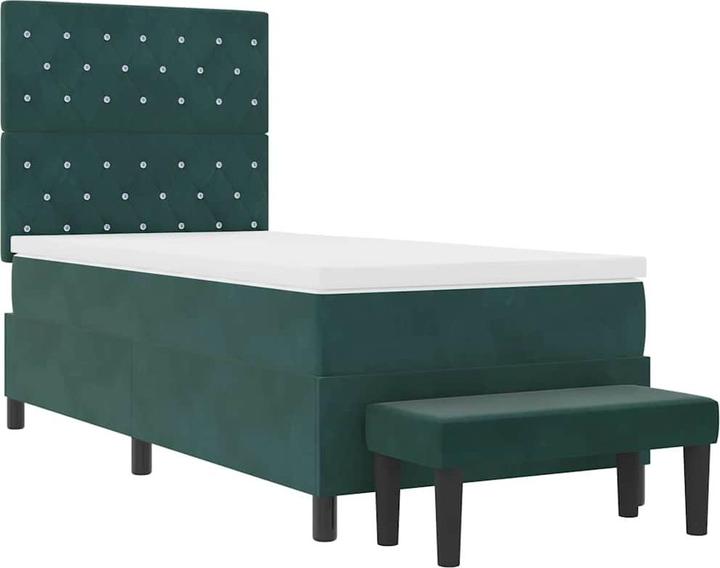 Produktbild vidaXL Boxspringbett (100 x 200 cm)