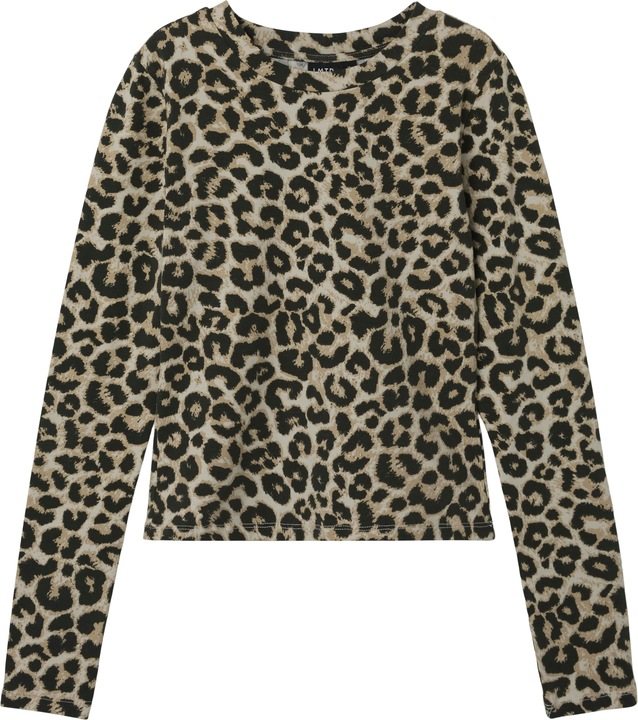 Lmtd Leoprint Oberteil mit langen Ärmeln