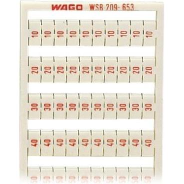 5x Wago, Kabelverbindung, WSB-Bezeichnungssystem