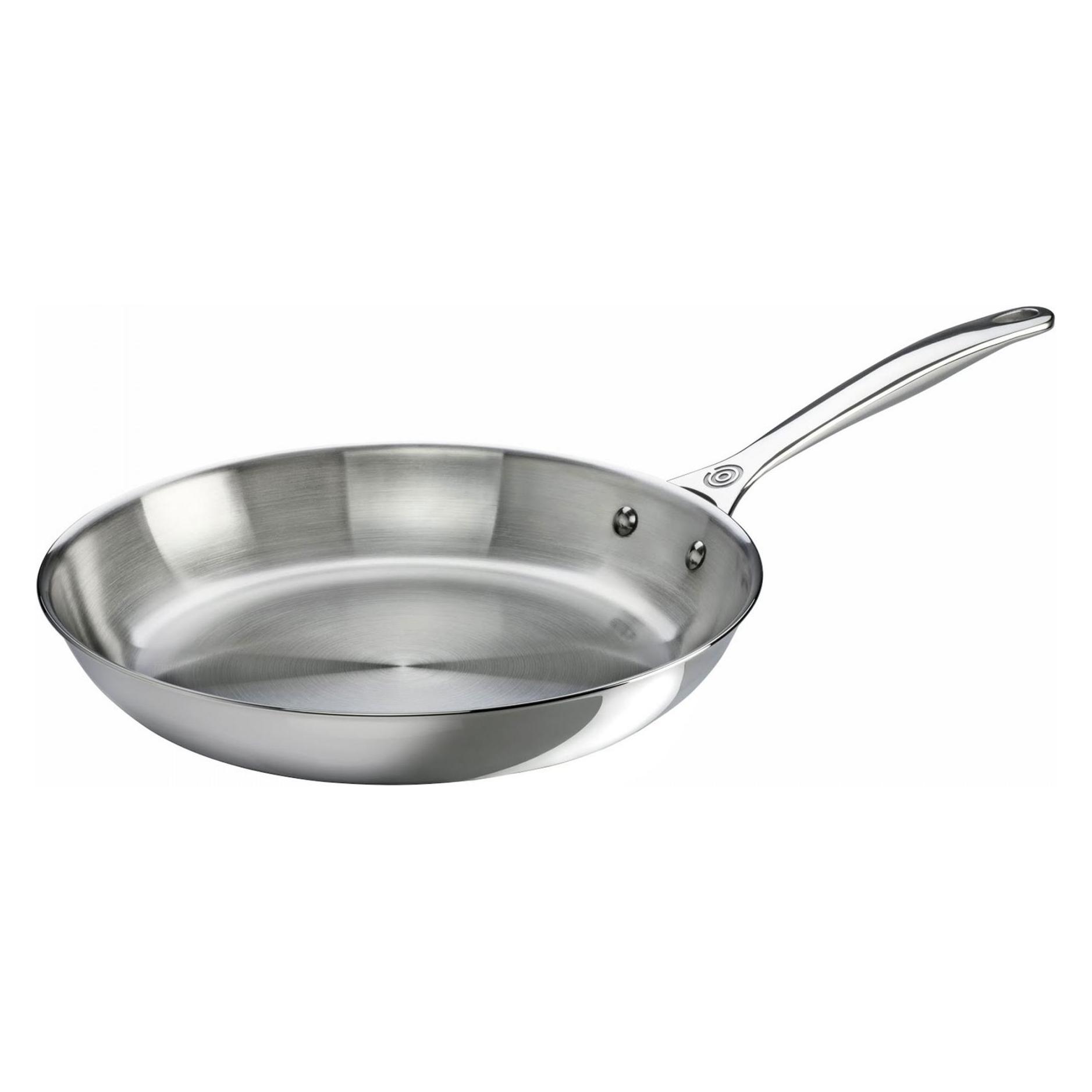 Le Creuset Plus, Pan + Steelpan, Zilver