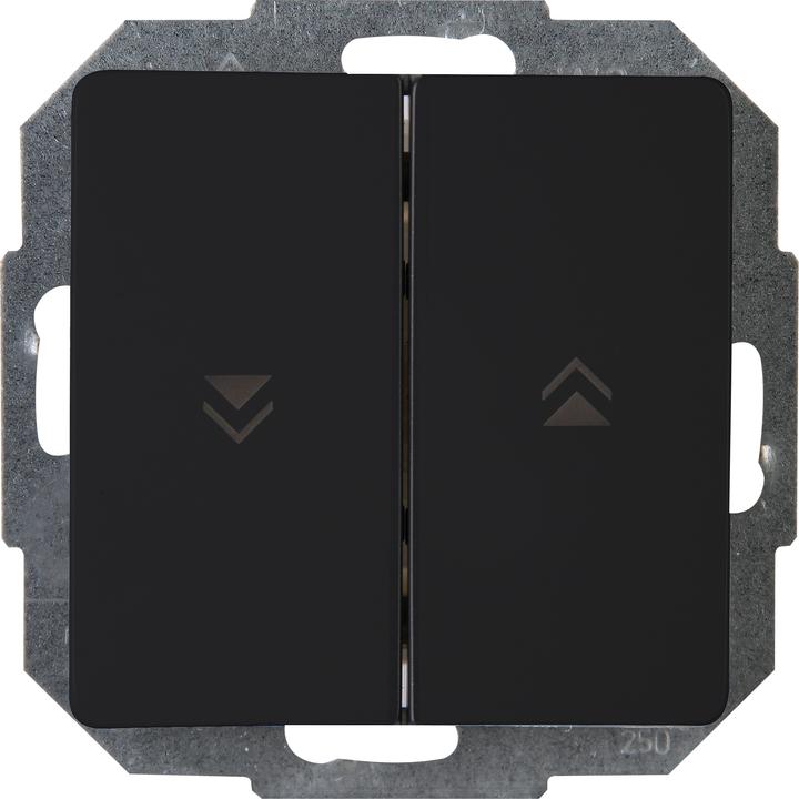 Actual product image Kopp Insert switch actuator Paris Black (matt) 651550080 (Switch actuator)