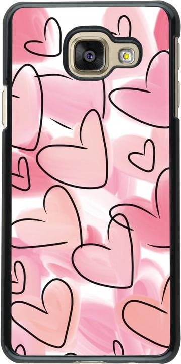 Actual product image PhoneLook Coque Easter 2023 pink hearts (Samsung Galaxy A3 (2016))